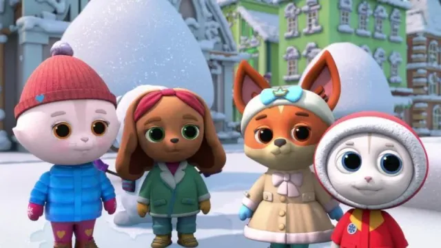 Кадры из мультсериала Кошечки-Собачки (2020)