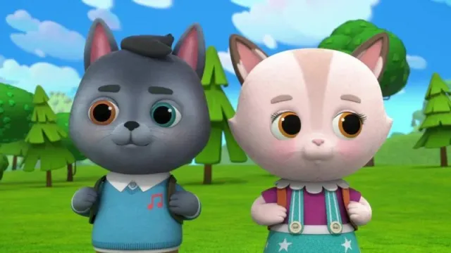Кадры из мультсериала Кошечки-Собачки (2020)